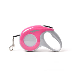 Stretchable and retractable pet leash