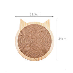 Cat Scratcher Board Scratching Post Mat Wall Mounted Scratcher Pad with Suction Cup Toy Cat Claws Care Toys